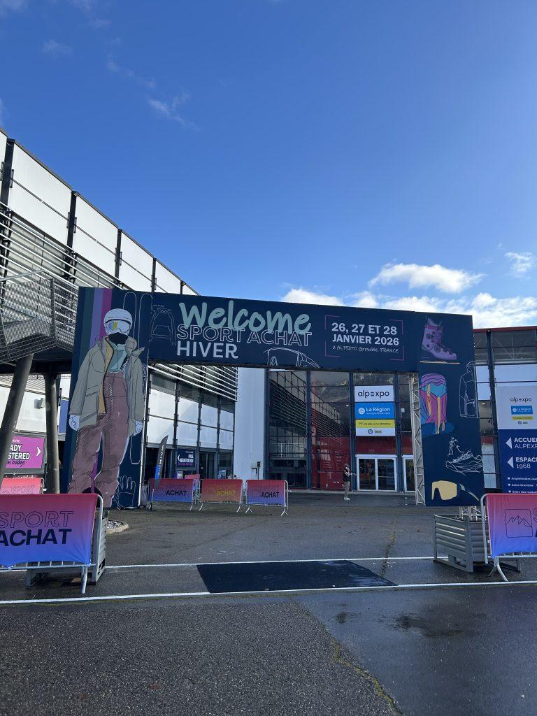 L'entrée du salon Sport Achat Hiver 2026